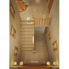Мраморная лестница с балюстрадой